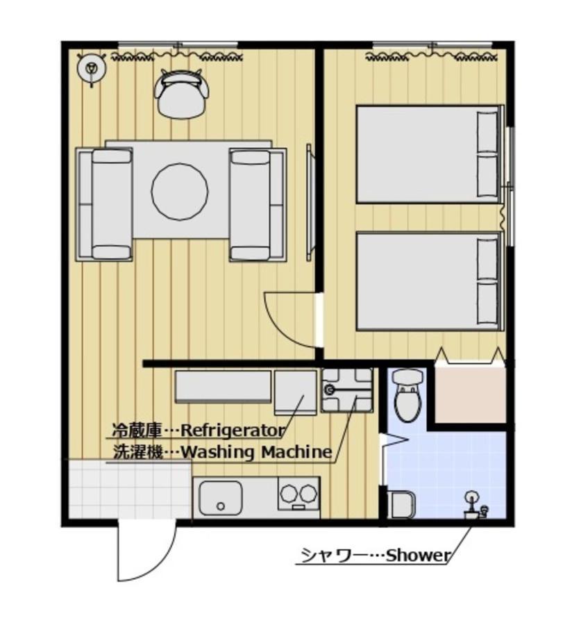 Type B Room 40平米 -ウル エスポワール那覇- Naha Dış mekan fotoğraf